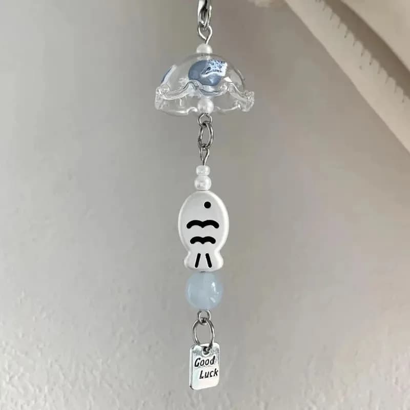Sea bream wind chime pendant