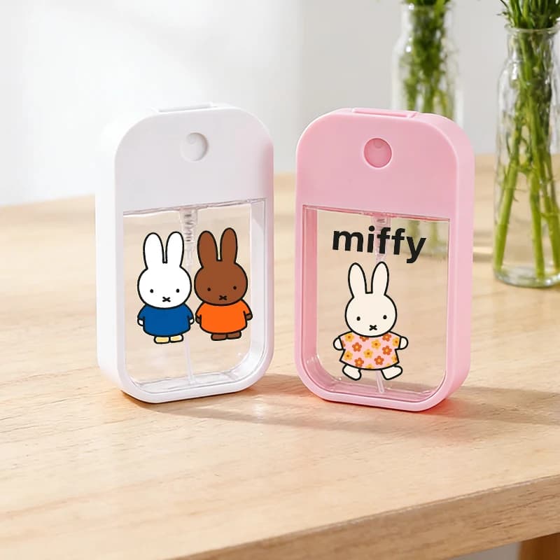 Flaconi Portatili Ricaricabili per Disinfettante Mani Miffys, Mini Spray Kawaii da Viaggio per Donne