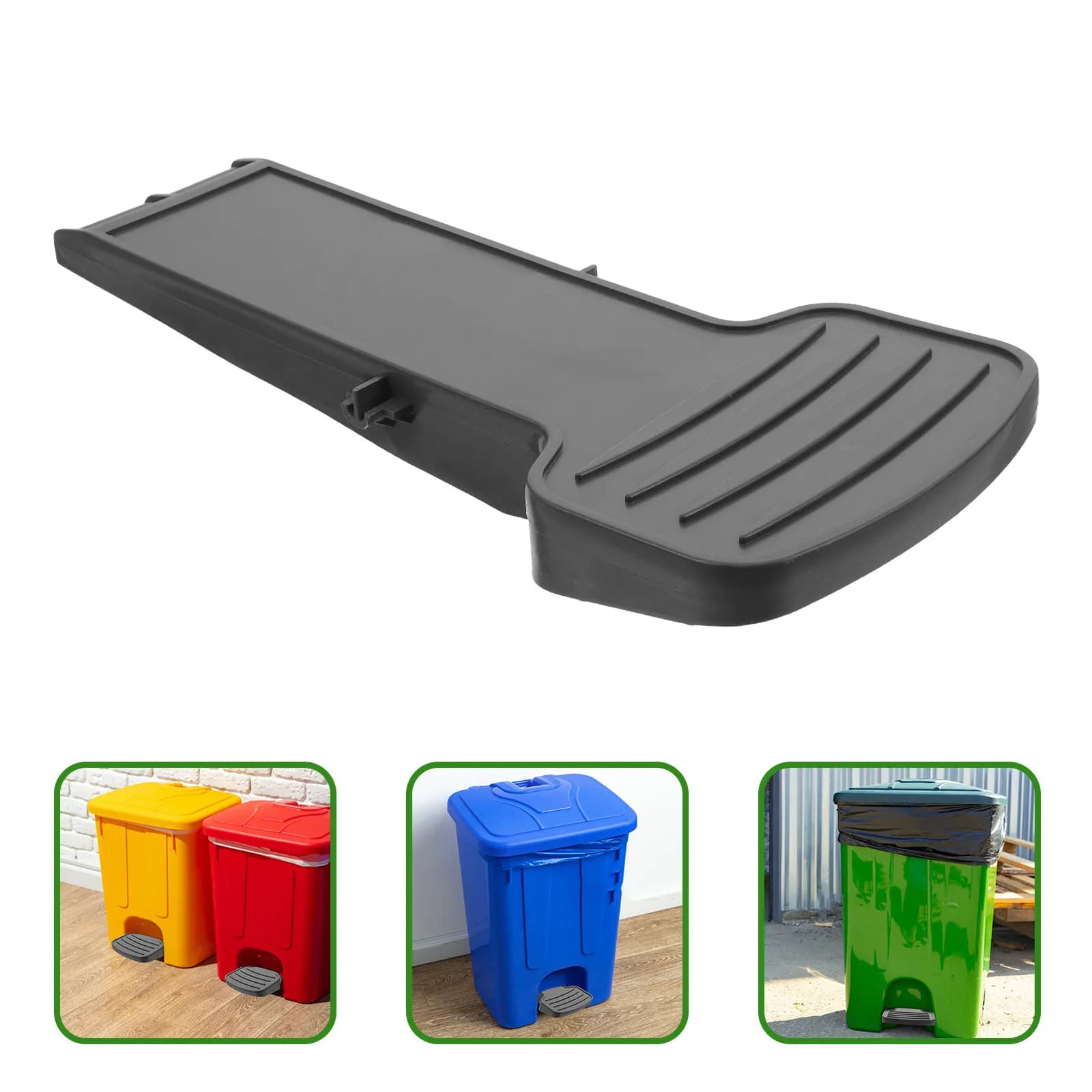Pedale di Ricambio in Plastica Resistente per Cestino da 30L (33,8 oz) per Esterni, Accessori di Riparazione per Pedale a Pedale