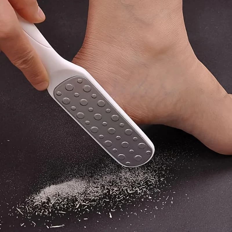 High quality double-sided foot file for removing calli, professional tool for pedicure, calli scraper.