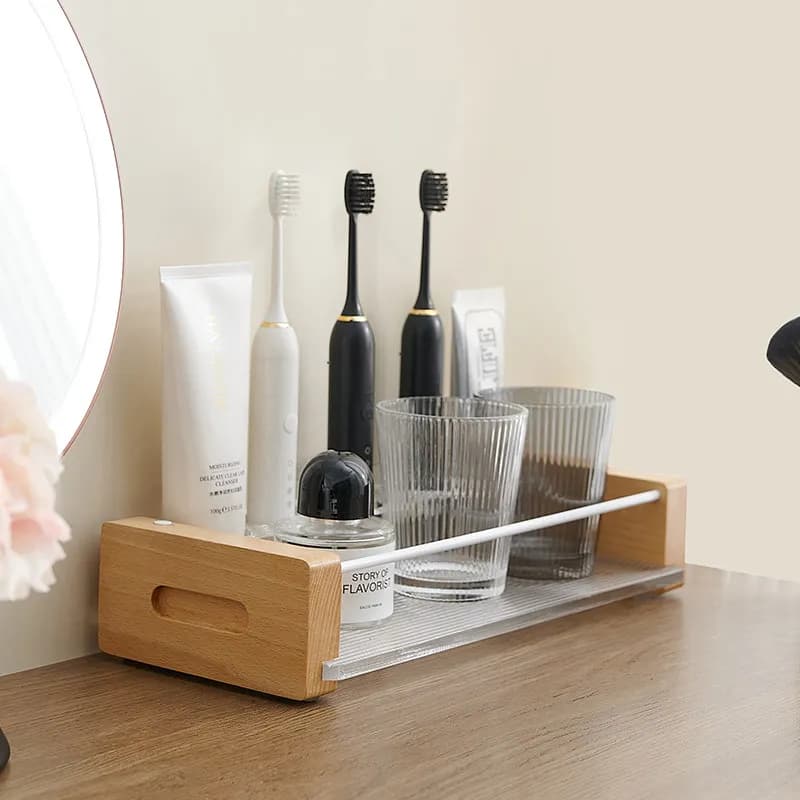 Portaspazzolino elettrico e portaoggetti, porta bicchieri per spazzolini da denti per la famiglia, porta bicchieri da bagno, porta bicchieri da appoggio