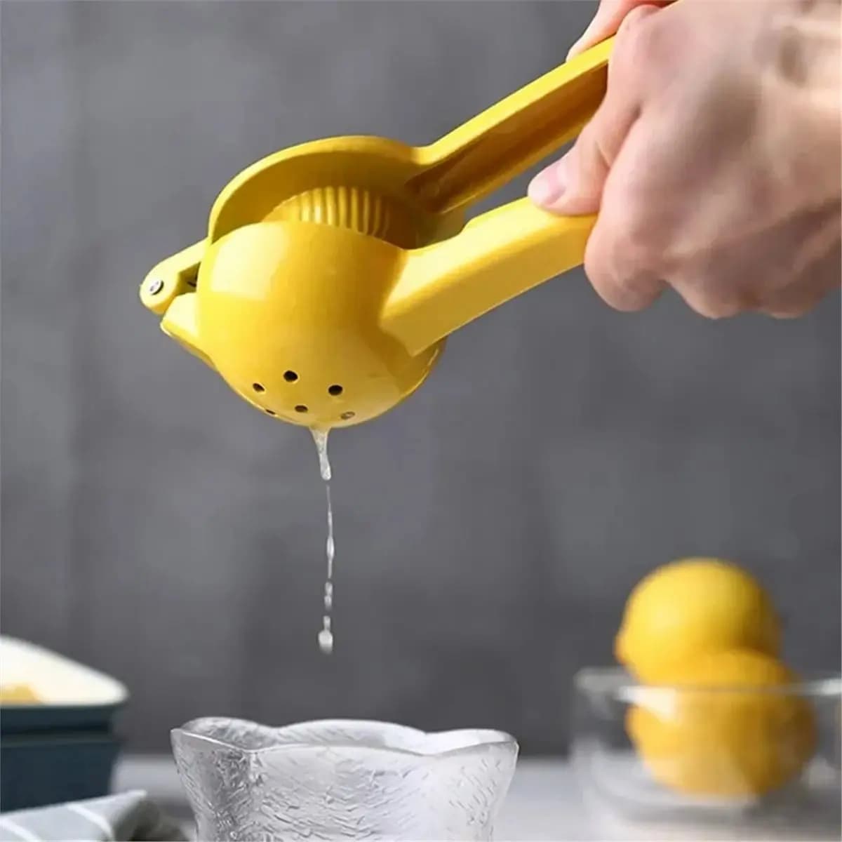Hand pressed aluminum alloy hand pressed juicer for fruit orange handy kitchen tool mini blender