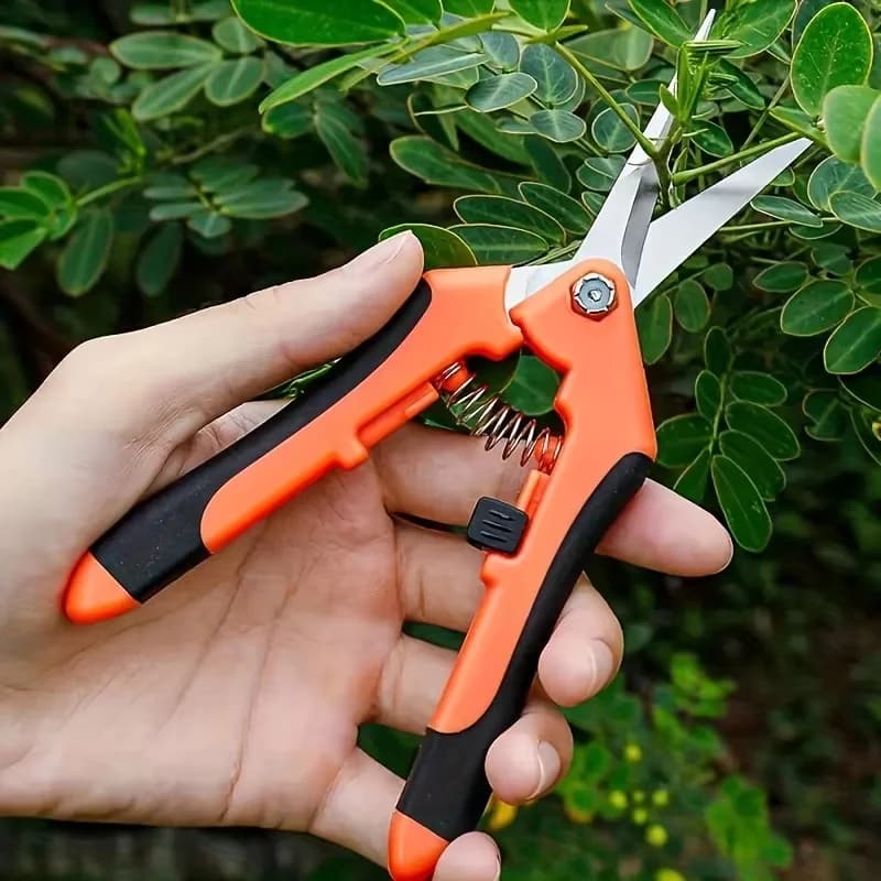 1 piece "Versatili" all-in-one gardening shears: stainless steel, pruning, Serbian and fruit picking
