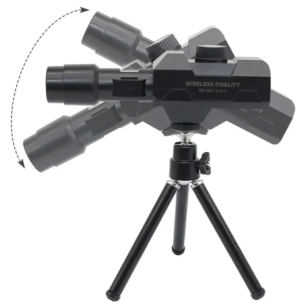Telescopio Digitale WiFi con Zoom 70x 1920X1080, Fotocamera Monoculare con Treppiede, Controllo tramite App per Cellulare, Compatibile con Sistemi Android e iOS