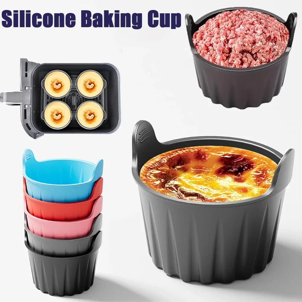 Silicone Mould for Cakes, Budini and Sweets, Suitable for Air Fryer