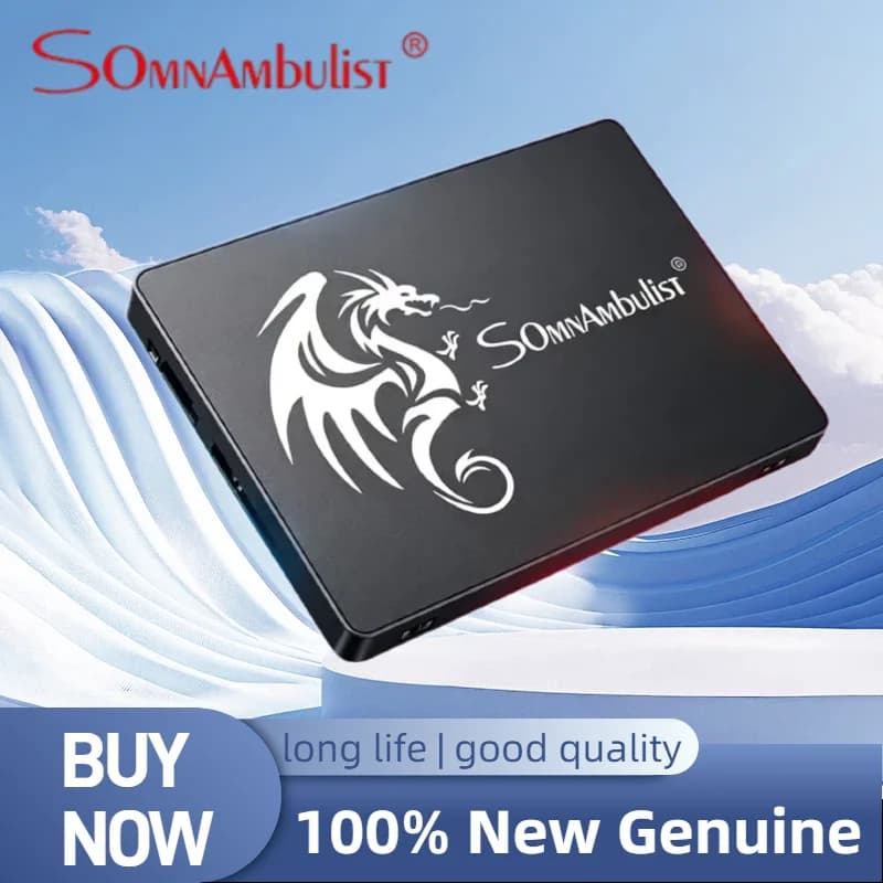 SomnAmbulist Fast SATA3 Internal SSD 2.5 120GB 240GB 480GB 960GB 128GB 256GB 512GB 1TB 2TB Replacement Hard Drive For PC Laptop