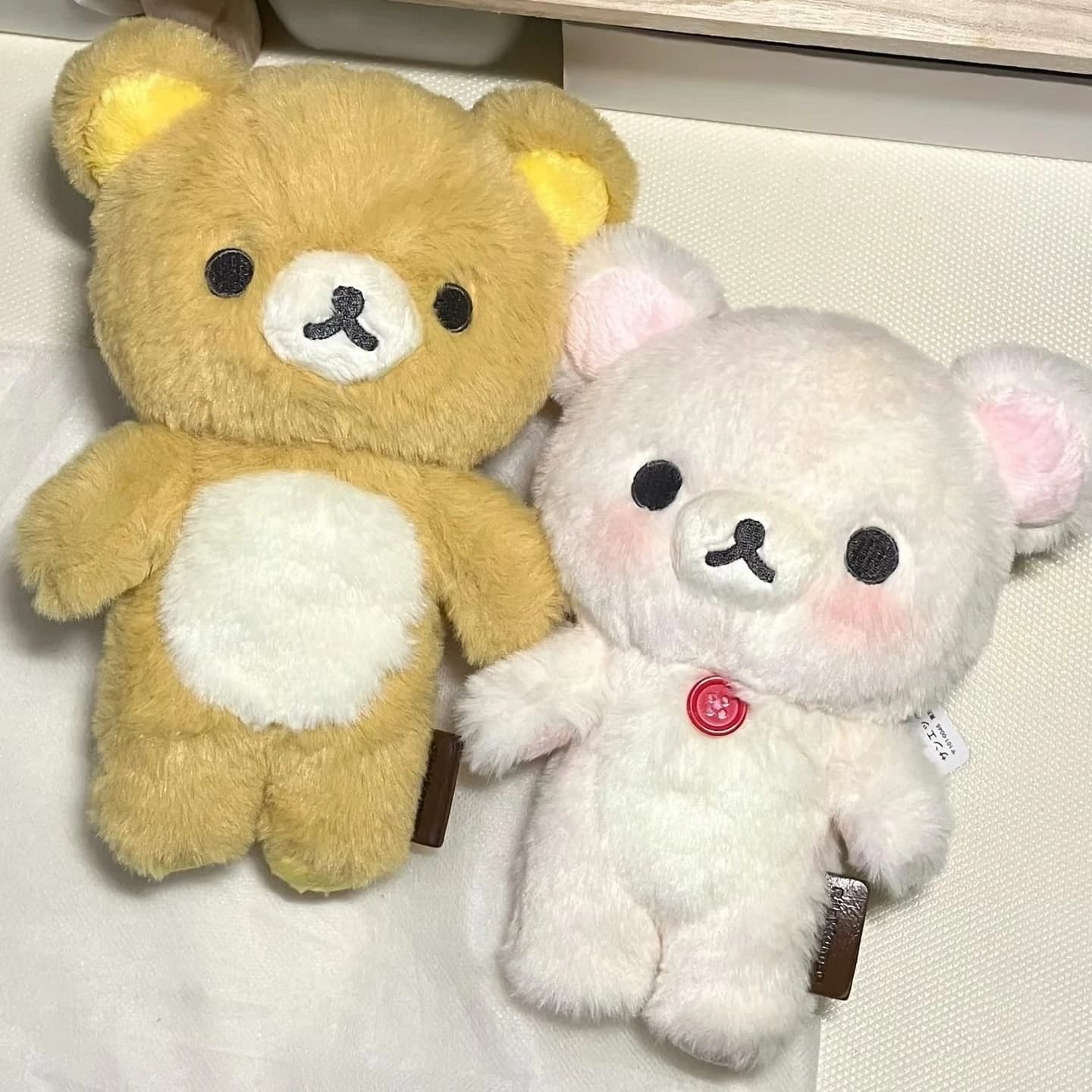 20cm Cute Rilakkuma Korilakkuma Plush Toy Japanese Style Brown White Bear Stuffed Animals Adorable Birthday Gift for Girl