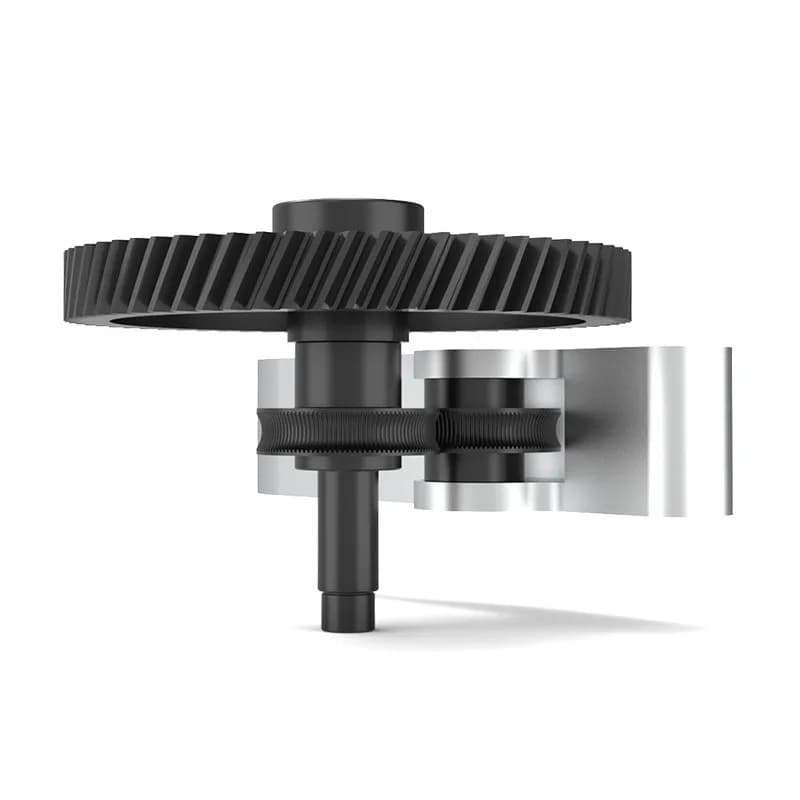 Kit di ingranaggi, accessorio per stampante 3D, kit di ingranaggi per estrusore in acciaio rivestito A1 Mini, resistente e robusto, realizzato con materiali sicuri