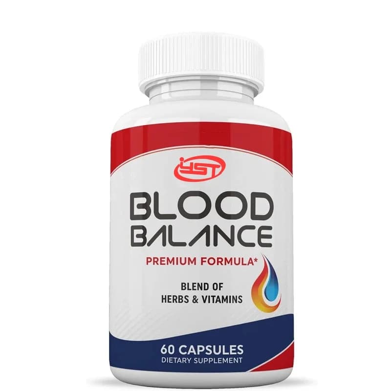 Advanced formula supplement for blood balance 620MG 60 capsules
