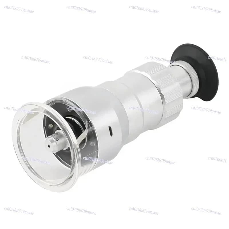 Lente d'Ingrandimento Portatile 40X 60X 100X HD con Scala di Misurazione e Luce LED Circolare