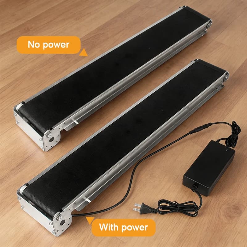 Mini Stainless Steel Exporter 460mm 552mm 600mm with PU Tape for Automatic Distributors, DC Plate, Merci Plate, Automatic Transporter Tape