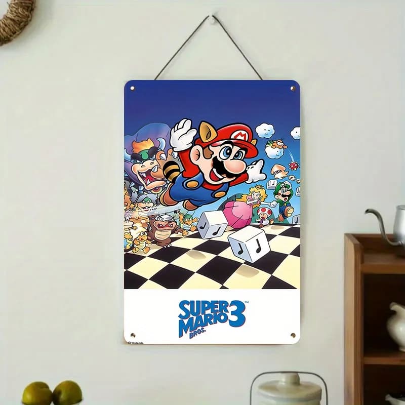 [Authorized]Poster Frames Aluminum plate picture Wall Decor - Beautiful & Whimsical for Bedroom, Fans
