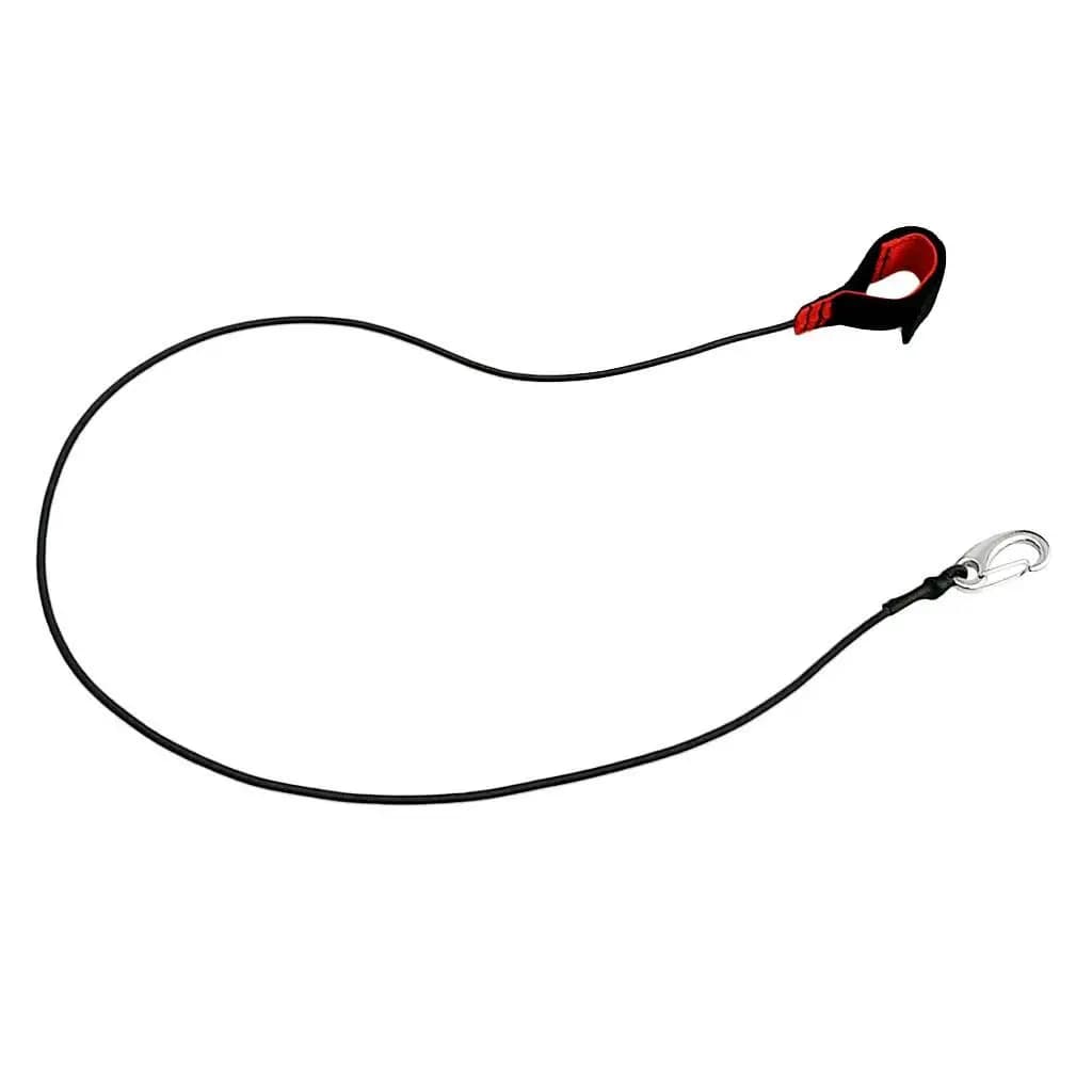 Corda di Sicurezza per Pagaia da Kayak con Moschettone, Elastico Resistente per Canoa, Supporto per Canna da Pesca