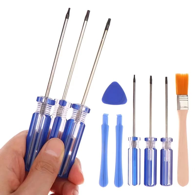 7 In 1 Screw Driver Torx T6 T8 T10 Repairing Tool Anti Pry Hole Set For Xbox One 360 For PS3 For PS4 For PS5 Series Accessories