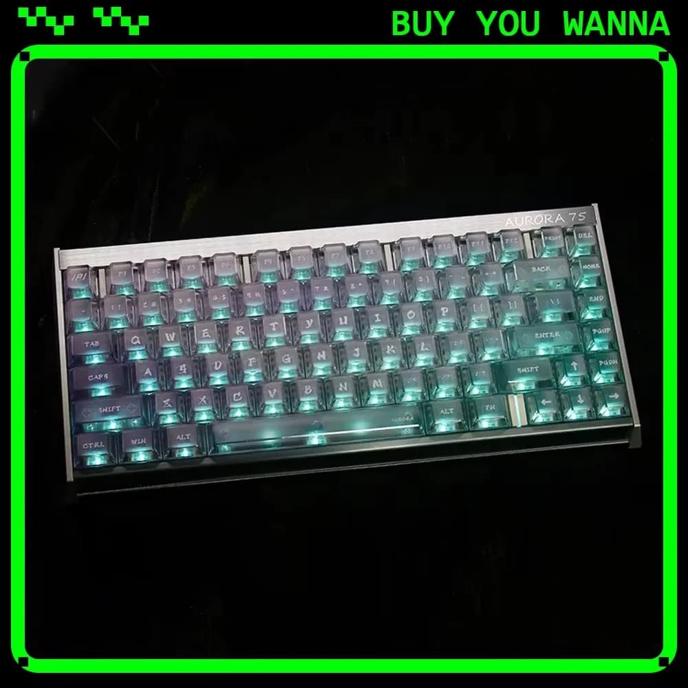 IPI AURORA75 Magnetic Switch Mechanical Keyboard Wired 8000Hz 0.125ms Delay 0.01mmRT Gaming Keyboard For Valorant Gamer 12