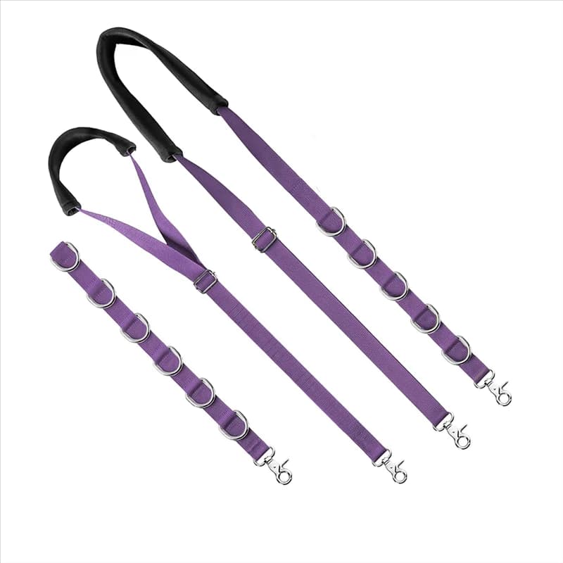 【OFFARE FLASH】Straccio per pancia per toelettatura cani con anello a morsetto, per anelli di estensione del braccio da tavolo Purpler per guinzaglio di ritenuta per il bagno
