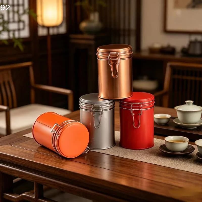 Tea Food Storage Containers for Kitchen Storage & Organization Sealed Container Jars for Spices Kitchen Items Pots Airtight Hom