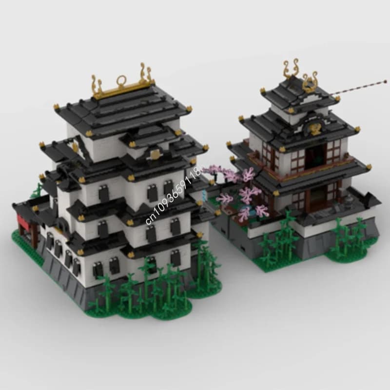 5238pcs MOC Samurai Stronghold Castle Building Blocks Christmas Home Entertainment DIY Project Perfect for Families Model Gift