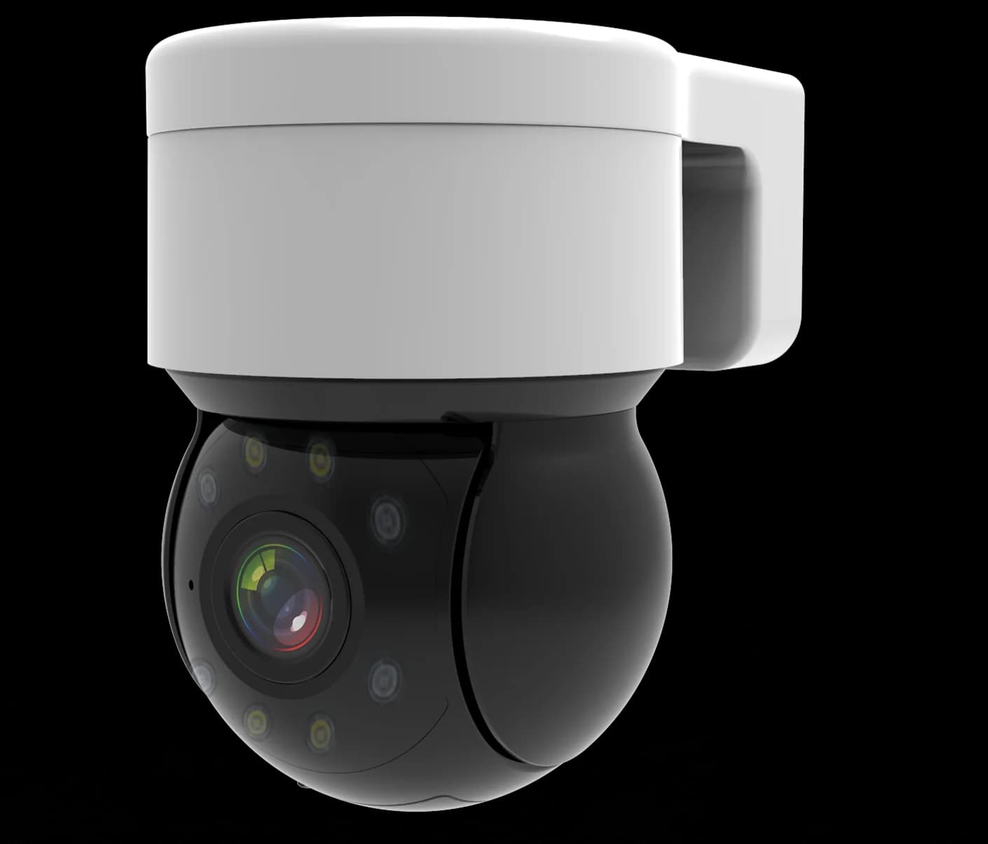 3MP 1296P Tuya APP Wireless PTZ IP Dome Camera Esterna Impermeabile AI Rilevazione Umanoide Sicurezza Domestica CCTV Baby Monitor