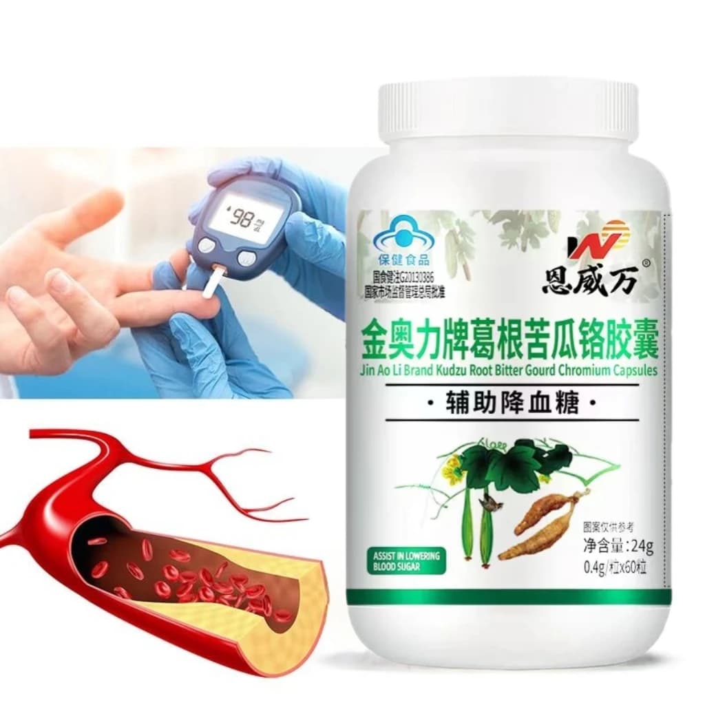 Capsula per il diabete per la salute del cuore cardiovascolare, il metabolismo del glucosio pianta-insulina, gestione del peso, mantenere i livelli normali
