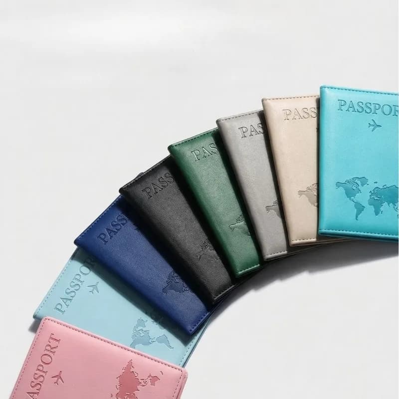 Porta Passaporto Multifunzionale e Organizzatore da Viaggio per Donne, Portafoglio con Scomparto per Documenti e Biglietti
