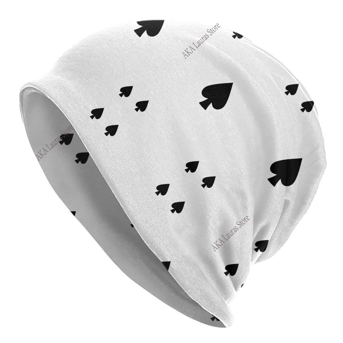 Alice nel Paese delle Meraviglie Carte Berretti caldi femminili autunnali Cappelli per cofano da esterno doppi usati