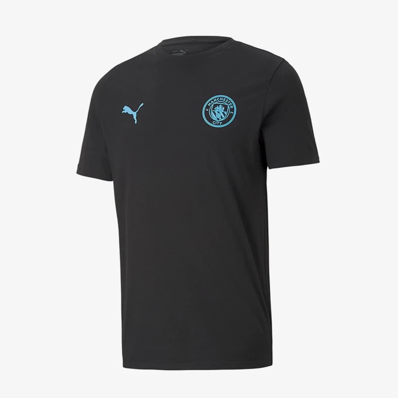 Puma Genuine New T-shirt da uomo a maniche corte traspirante per allenamento di calcio Manchester City 769147-01