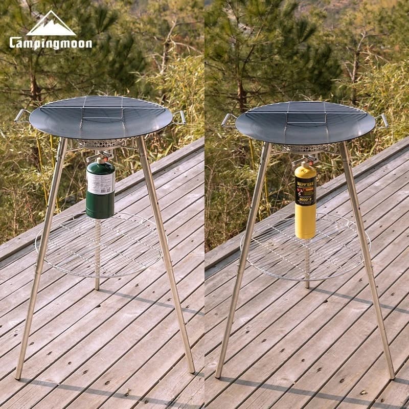 CAMPINGMOON PG-4 Scott propane stove camping large diameter windproof stove head portable high-power gas stove