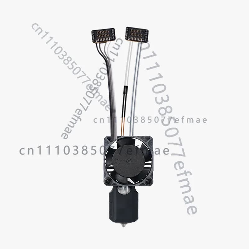 Per stampante 3D Bambu Lab P1P, P1S: set hot end interamente in metallo con ugello in acciaio temprato
