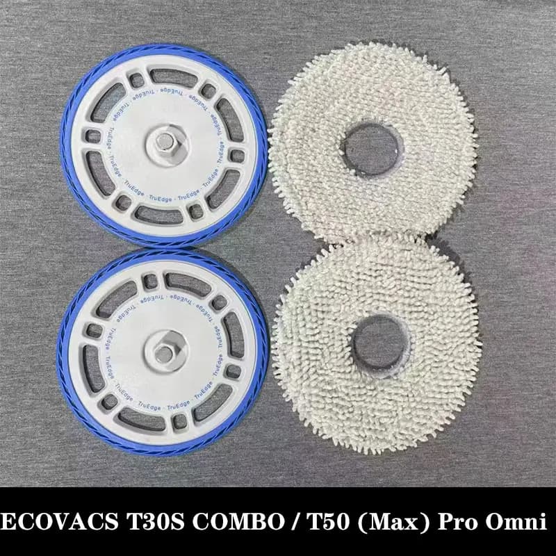 Original Mop Mount Tru-Edge Tech for ECOVACS T30S COMBO /T30 Pro / T50 (Max) Pro Omni Robot Vacuum Cleaner Accessory Spare Parts