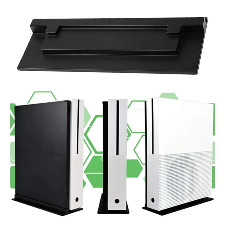 Supporto verticale per Xbox One S, stand per console di gioco Xbox One Slim, accessori Xbox, supporto da tavolo.