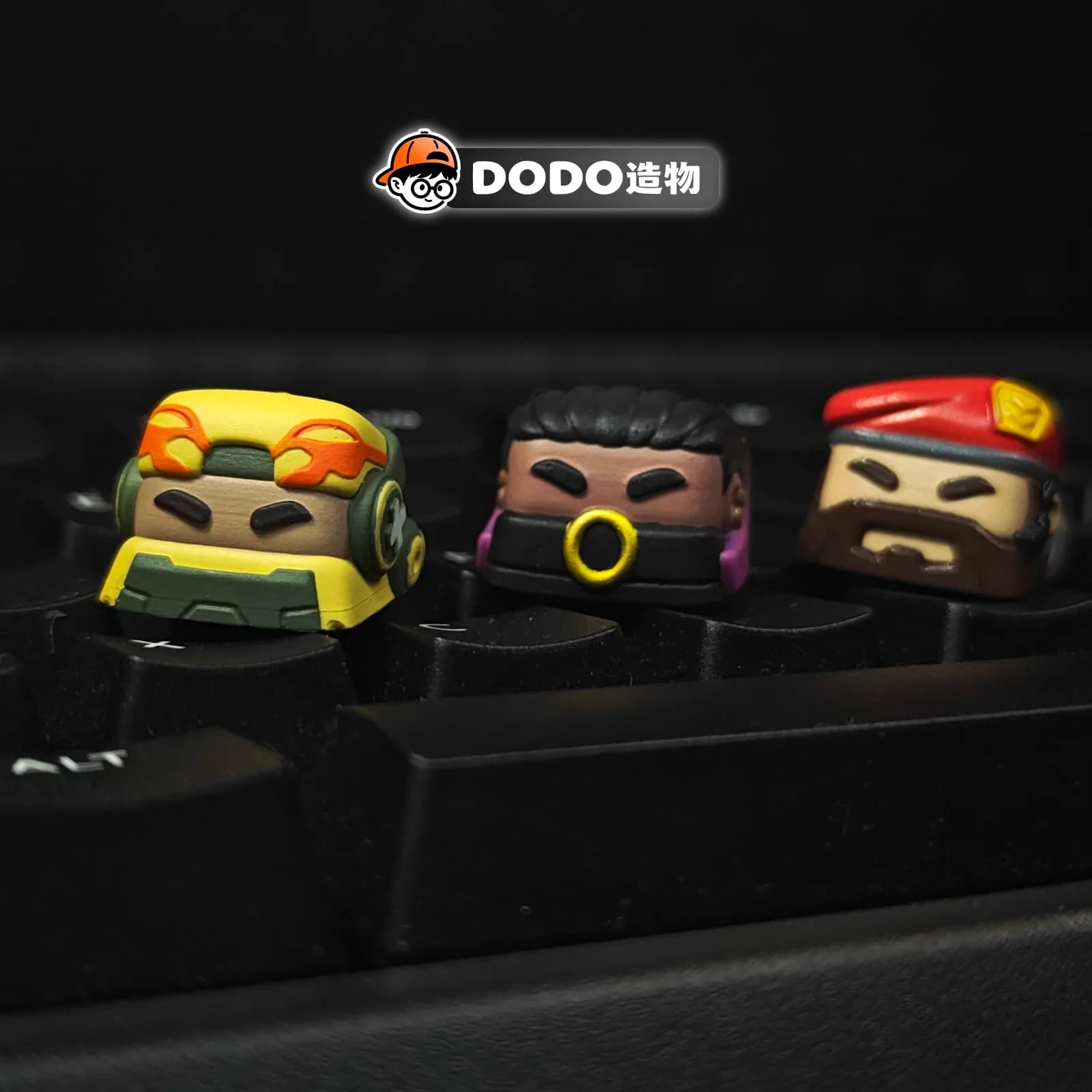 Diy Cartoon Liam Bryne Mechanical Keyboard Keycaps Cross-Axis Mechanical Keyboard Pc Personalized Keycaps Gift Toys
