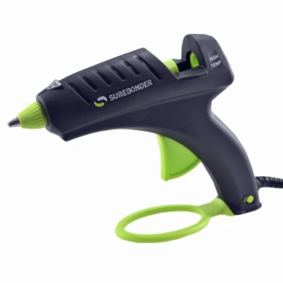 Pistola per colla a caldo Fpc H-270F per assemblaggio industriale, adesivo siliconico resistente al calore, nero, 66 pezzi per confezione