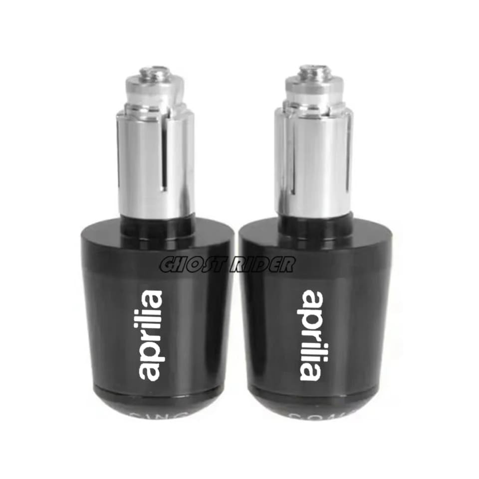 CNC Moto Maniglia Bar End Peso Manopole Manubrio Tappo Spina Per Aprilia Rs 125 1000 R RSV4 V4R 250 Rx50 650 750 200 500