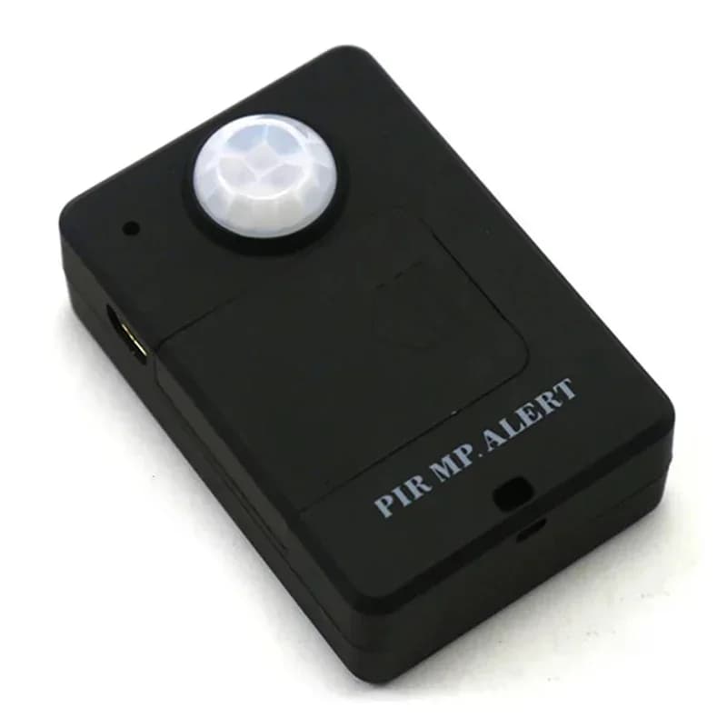 1xMini Wireless Motion GSM Alert Detection Monitor Sensore a infrarossi PIR MP Allarme A9 Alta invidentività