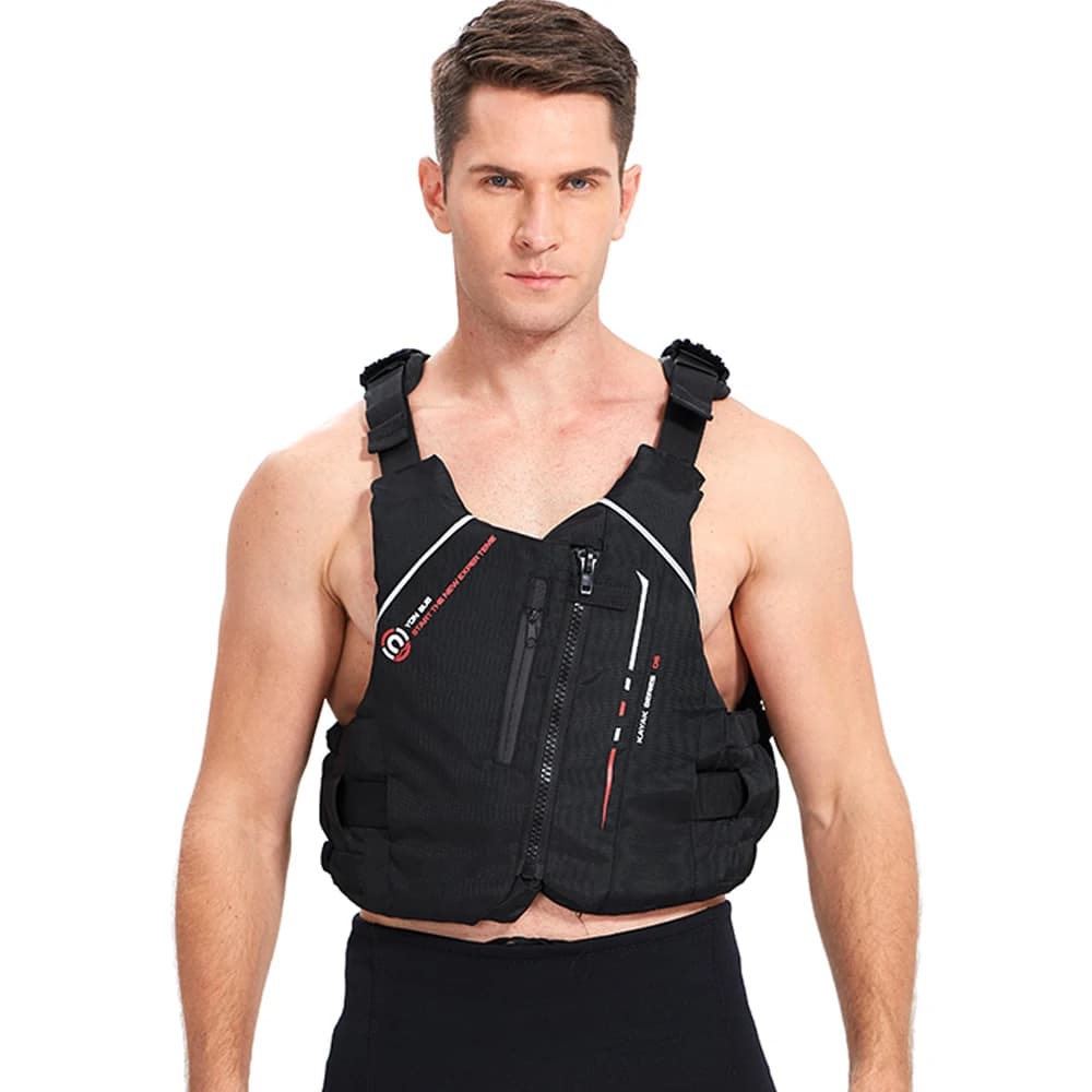 Giubbotto di salvataggio professionale per sci nautico a vela Giubbotto di salvataggio di sicurezza per sport acquatici Giubbotto di sopravvivenza per adulti portatile