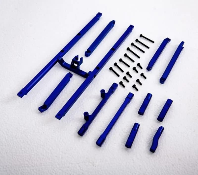Kit di rinforzo del tutore superiore del telaio in lega di alluminio CNC per 1/5 Traxxas Xmaxx X-maxx RC parti di aggiornamento accessori