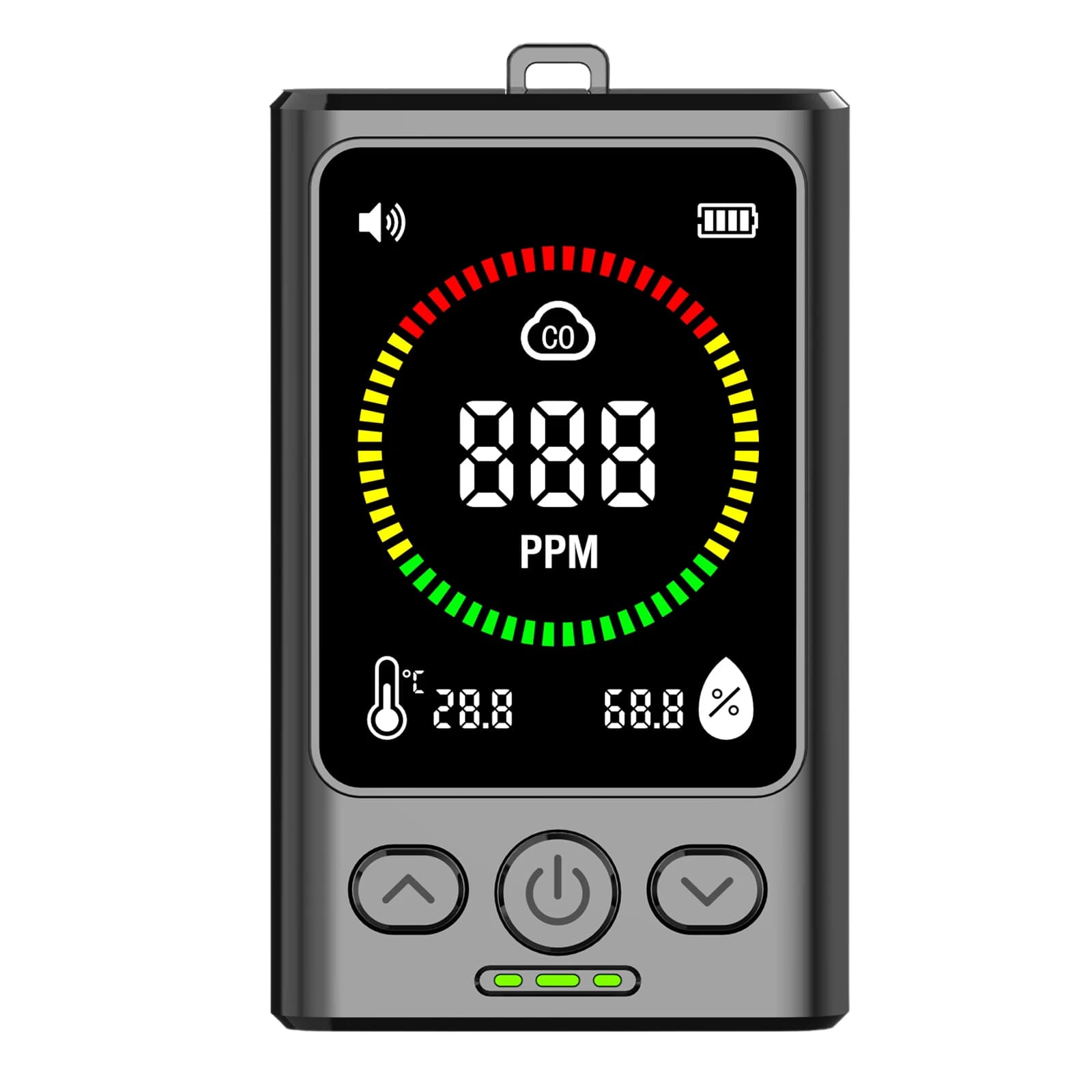 Rechargeable Carbon Monoxide Detector with Digital Display CO Detector Carbon Monoxide Alarm for Home Kitchen RV Travel
