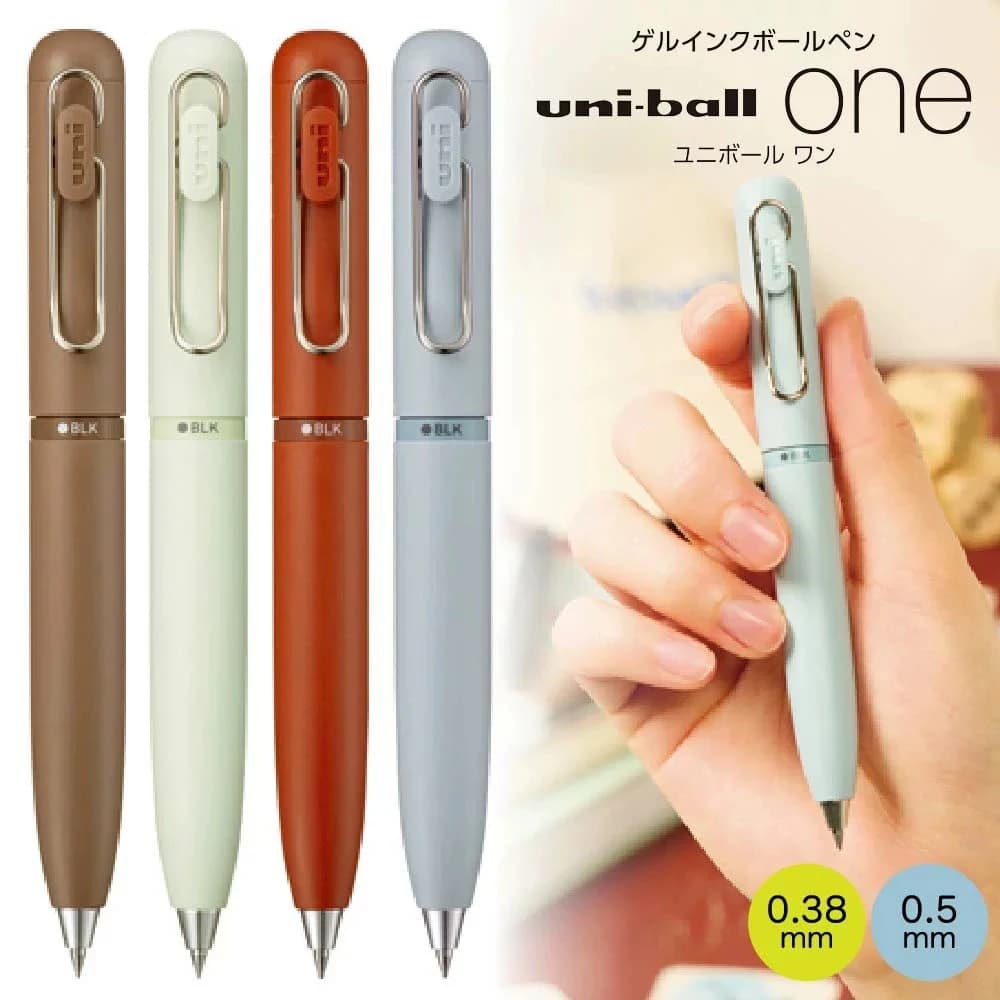 Uni Uni-ball 3 Mini One Multicolor Gel Pen Rotatable 3-in-1 Modular Pocket Pen Quick Dry Ink Student Office Journal Stationery