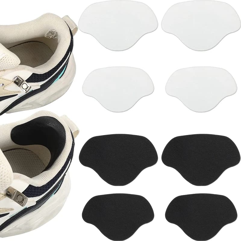 Solette Sovvenzione per la riparazione del tallone Scarpe appiccicose Foro nel adesivo per calzolaio Sneaker posteriore foderata con antiusura dopo i tacchi Stick Cura del piede