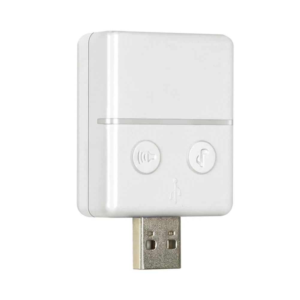 Campanello senza fili USB 433MHZ Pulsante di chiamata di emergenza Segnale forte Campanello per porta intelligente Allarme con un tasto Telecomando per la casa
