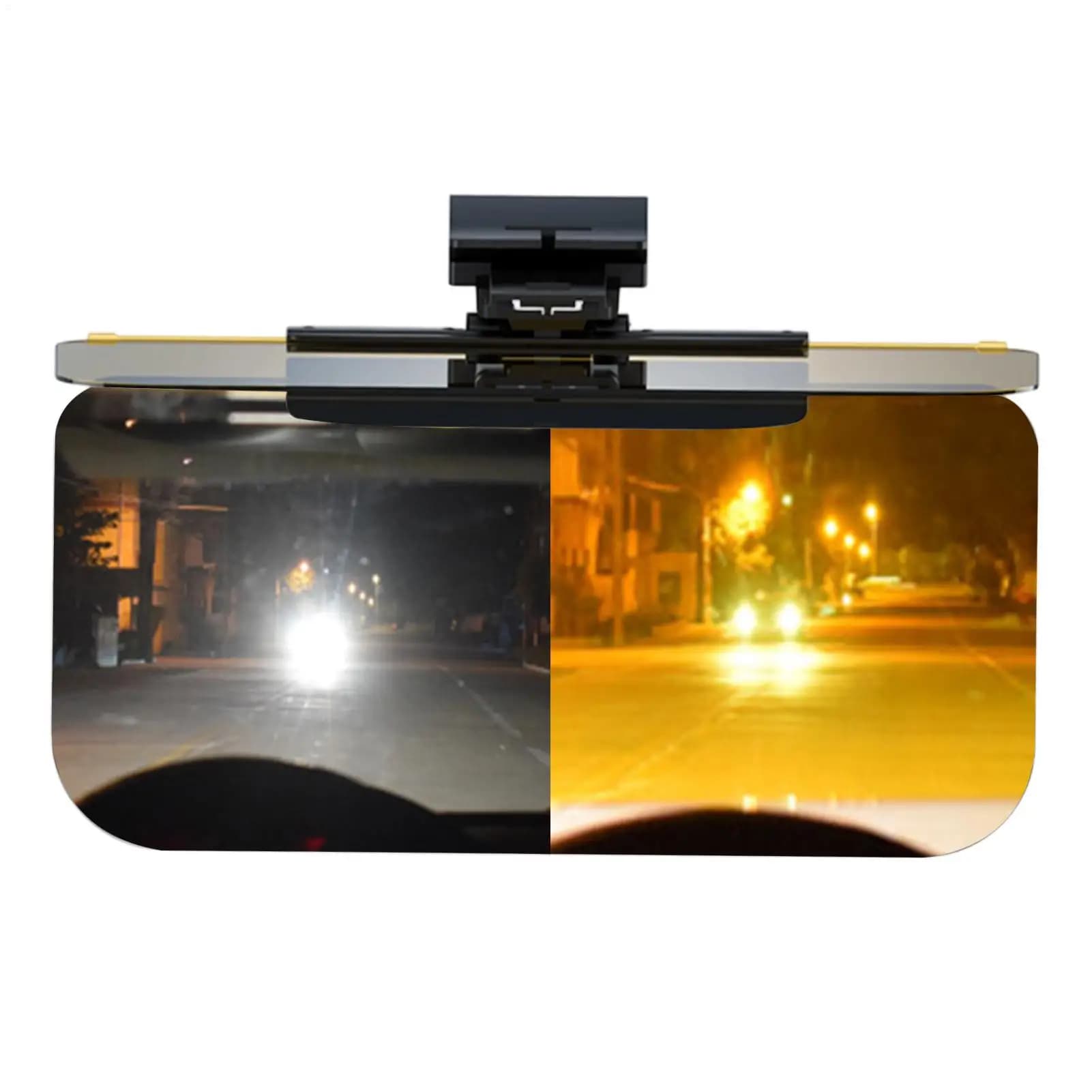 Visiera per visiera per auto Estensore parasole per auto Scudo Specchio Occhiali anti-UV per una guida sicura Suv Driver Parabrezza automobilistico