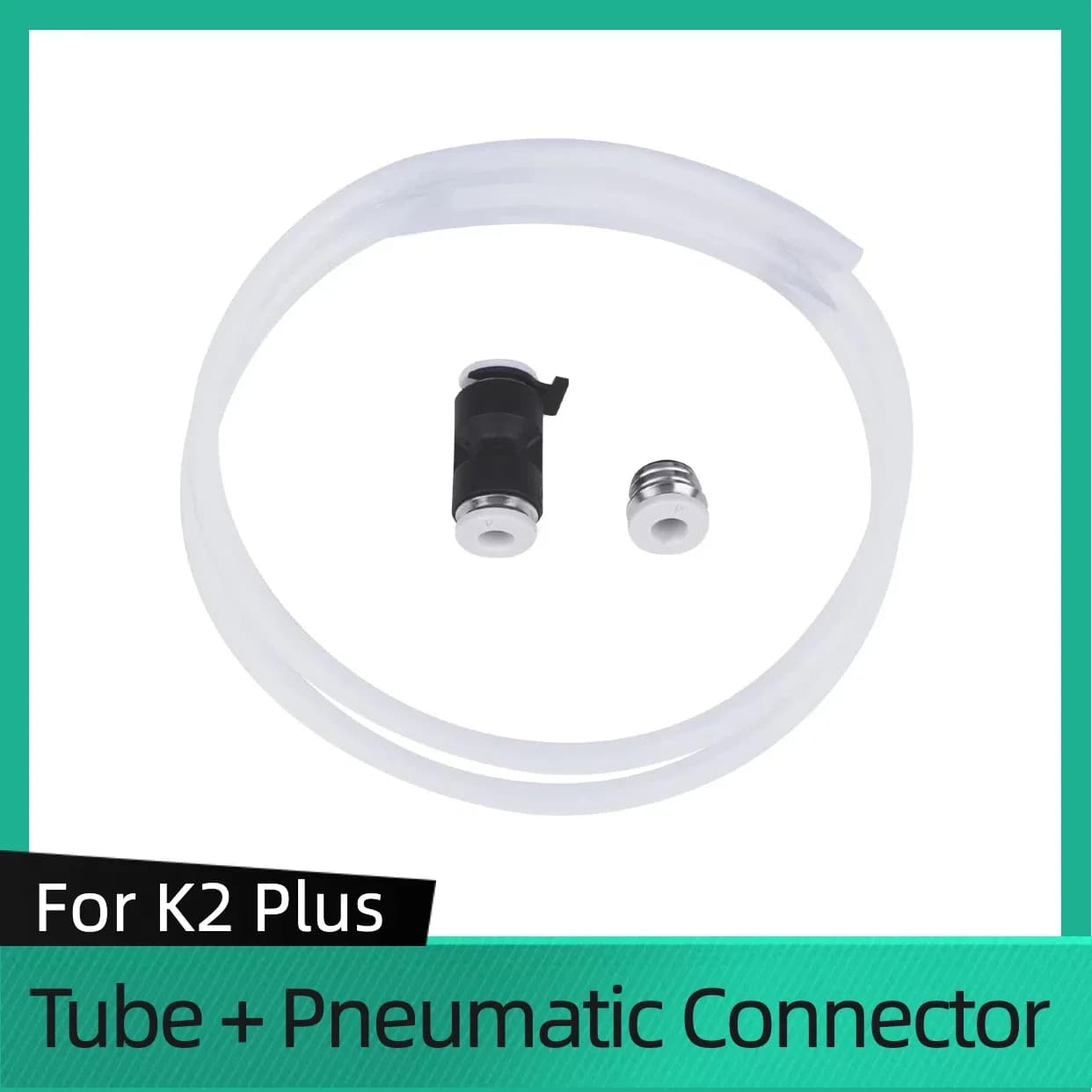 Per tubo in PTFE Creality K2 Plus e tubo in PTFE con connettore pneumatico per parti della stampante 3D Creality K2 PLUS