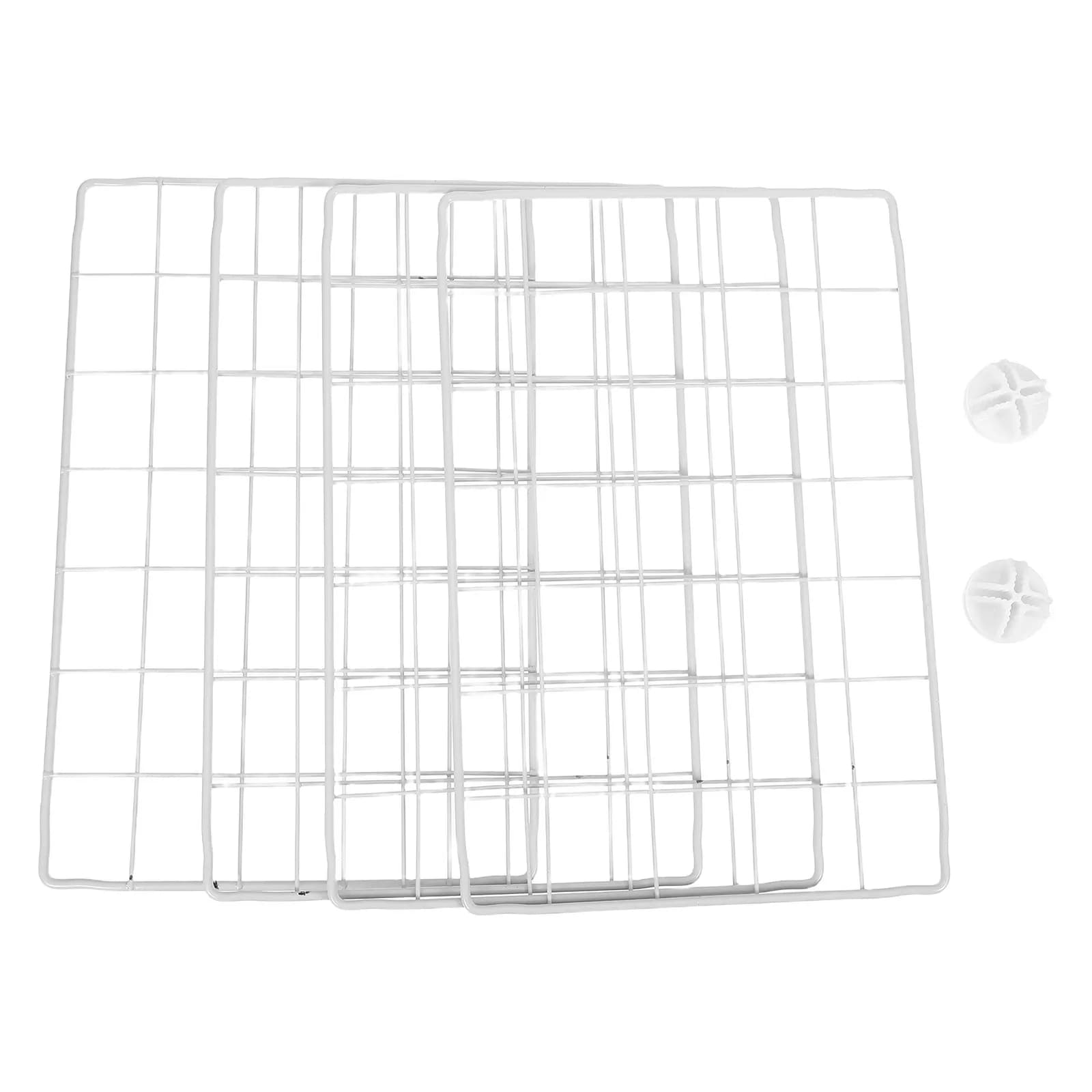 Divisorio Organizzatore per Congelatore in Filo Metallico, Separatore Multifunzionale per Frigorifero, Pannello Divisorio in Filo Metallico per Congelatore Domestico
