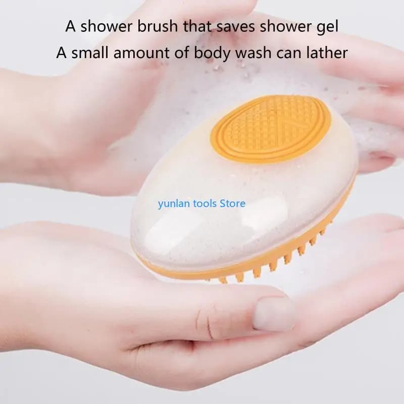 Pespa per toelettatura per cani da 50 libbre per spazzola da bagno gatto Bruoto massaggio per setole morbide per deshedding con