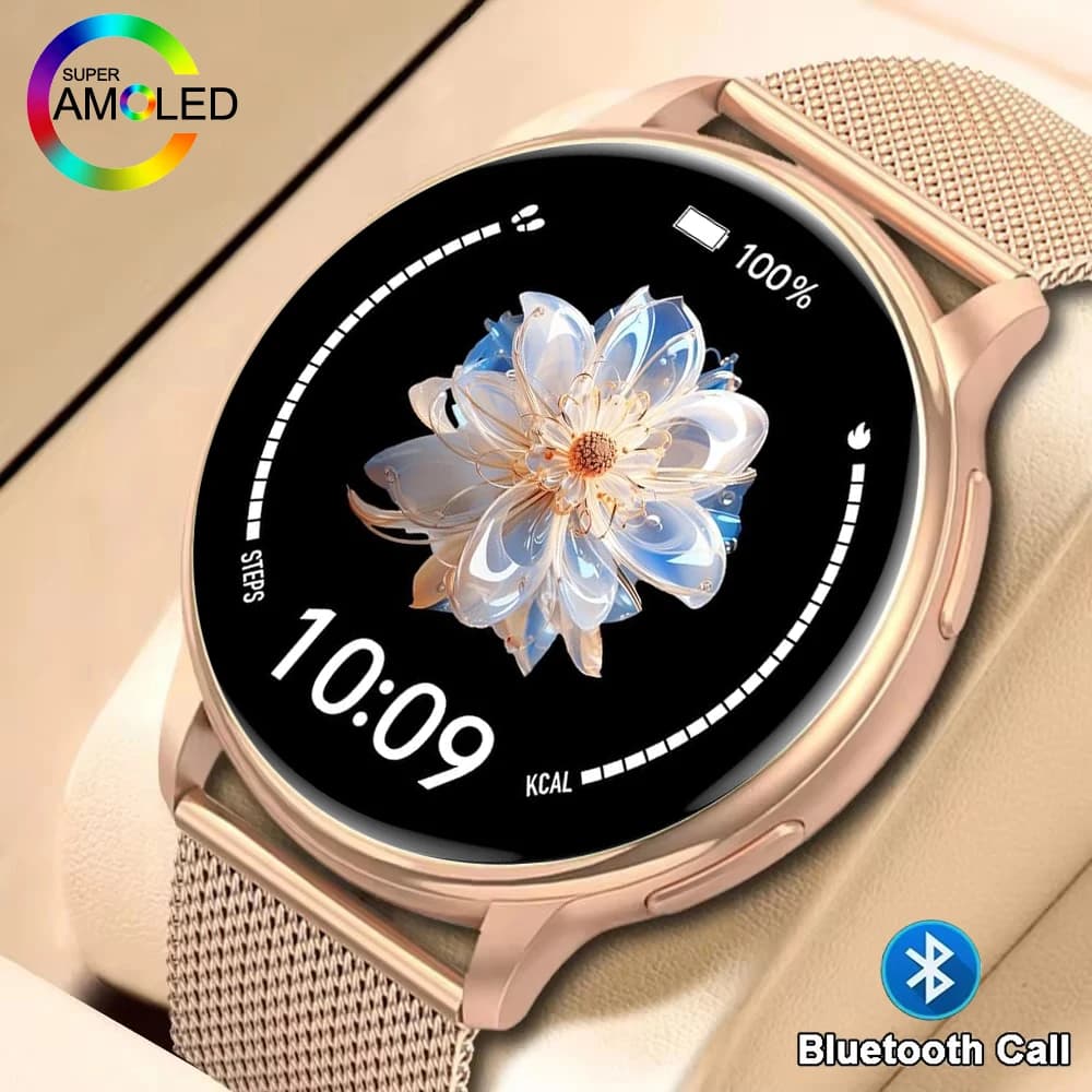 LIGE Smart Watch Bluetooth Call Ladies Watch Custom Dial Men's Sport Fitness Tracker Heart Rate Smartwatch for Android iOS