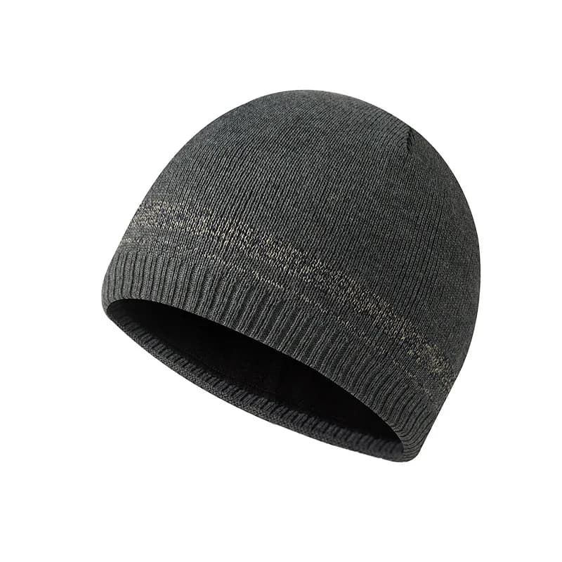 Berretto per uomo donna cappelli invernali cappello lavorato a maglia in pile caldo berretto di copertura antivento termico da esterno maschile