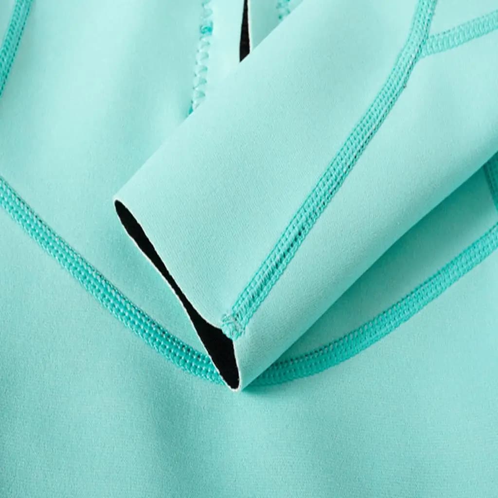Top in Neoprene a Maniche Lunghe da Donna 2mm, Costume da Bagno Intero per Surf e Kayak