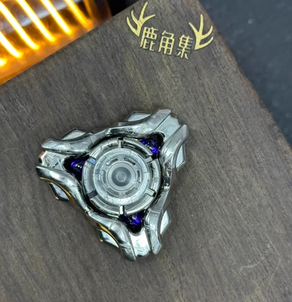 Giocattolo di decompressione fidget spinner in acciaio EDC STANLE Star Arrow usato