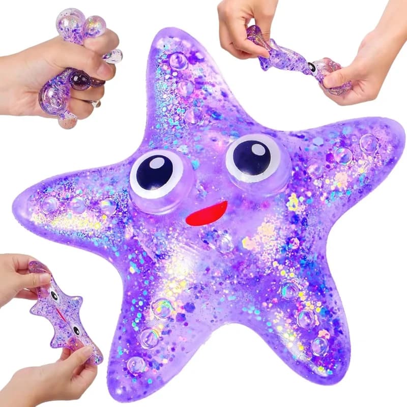 Palline antistress Squishy Octopus per bambini e adulti - Giocattoli sensoriali, premi in classe, bomboniere, giocattolo antistress